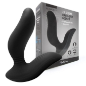 Черный вибромассажер простаты 3,5’’ Curve P-spot Massager - 12 см. - Erokay - в Волгодонске купить с доставкой
