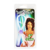 Прозрачное лассо с фиолетовой бусиной SILICONE COCK RING WITH BEAD LAVENDER - NMC - в Волгодонске купить с доставкой