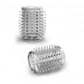 Прозрачная насадка с шипами STAY HARD COCK SLEEVE 01 CLEAR - Blush Novelties - в Волгодонске купить с доставкой