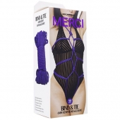 Фиолетовая верёвка для связывания и фиксации Bind Tie - 15,24 м. - Doc Johnson - купить с доставкой в Волгодонске