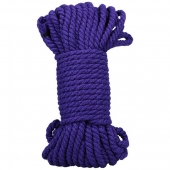 Фиолетовая верёвка для связывания и фиксации Bind Tie - 15,24 м. - Doc Johnson - купить с доставкой в Волгодонске