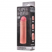 Фаллоудлинитель SUPER HERO Casanova - 18 см. - Lola Games - в Волгодонске купить с доставкой