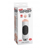 Мастурбатор-вагина Extreme Toyz Mega Grip Vibrating Stroker Mouth - Pipedream - в Волгодонске купить с доставкой