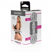 Прозрачный двусторонний мастурбатор Fleshlight Quickshot Mia Malkova - Fleshlight - в Волгодонске купить с доставкой