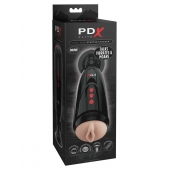Мастурбатор-вагина с вибрацией Dirty Talk Starter Stroker - Pipedream - в Волгодонске купить с доставкой