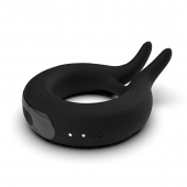 Черное эрекционное кольцо Marry Me Rechargeable Vibrating Cockring - Adrien Lastic - в Волгодонске купить с доставкой