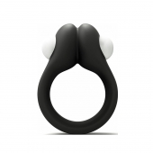 Черное эрекционное кольцо Zippy Vibrating Ring With Bullet - Adrien Lastic - в Волгодонске купить с доставкой