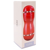 Двусторонний мастурбатор в колбе Cleo - вагина и ротик - Boys of Toys - в Волгодонске купить с доставкой