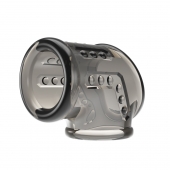 Дымчатая насадка на пенис и мошонку - Baile - в Волгодонске купить с доставкой