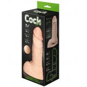 Телесный фаллоудлинитель с мошонкой Cock Next - 19 см. - LOVETOY (А-Полимер) - в Волгодонске купить с доставкой