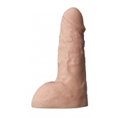 Телесный фаллоудлинитель с мошонкой Cock Next - 19 см. - LOVETOY (А-Полимер) - в Волгодонске купить с доставкой