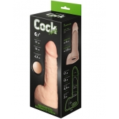 Телесный фаллоудлинитель с мошонкой Cock Next - 17 см. - LOVETOY (А-Полимер) - в Волгодонске купить с доставкой