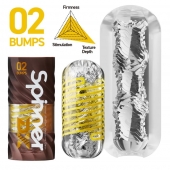 Мастурбатор Tenga Spinner DX 02 Bumps - Tenga - в Волгодонске купить с доставкой