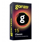Классические презервативы с обильной смазкой Ganzo Classic - 15 шт. - Ganzo - купить с доставкой в Волгодонске