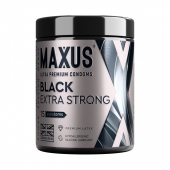 Черные утолщенные презервативы MAXUS Extra Strong с железным кейсом - 15 шт. - Maxus - купить с доставкой в Волгодонске