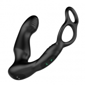 Черный двухмоторный массажер простаты Nexus Simul8 Wave Edition - Nexus Range - в Волгодонске купить с доставкой