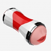 Двусторонний мастурбатор в колбе Power Grip Cup - вагина и ротик - Boys of Toys - в Волгодонске купить с доставкой