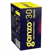 Ароматизированные презервативы Ganzo Juice - 30 шт. - Ganzo - купить с доставкой в Волгодонске