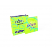 Ультратонкие презервативы Expert Invisible - 3 шт. - Expert - купить с доставкой в Волгодонске