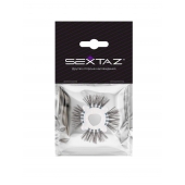 Эластичное эрекционное кольцо с черными «ресничками» - Sextaz - в Волгодонске купить с доставкой