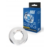 Прозрачное эрекционное кольцо-бублик - Sex Expert - в Волгодонске купить с доставкой