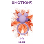 Сиреневое эрекционное виброколечко Emotions Minnie - Lola Games - в Волгодонске купить с доставкой