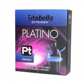 Стимулирующая насадка с усиками и шипиками Platino  Ураган - Sitabella - купить с доставкой в Волгодонске