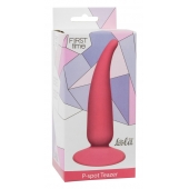Розовая анальная пробка P-spot Teazer Pink - 12,2 см. - Lola Games - в Волгодонске купить с доставкой
