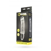 Прозрачная насадка с петлёй для фиксации - 14 см. - ToyFa - в Волгодонске купить с доставкой