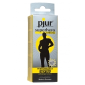 Спрей-пролонгатор длительного действия pjur SUPERHERO Strong Spray - 20 мл. - Pjur - купить с доставкой в Волгодонске