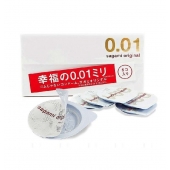Супер тонкие презервативы Sagami Original 0.01 - 5 шт. - Sagami - купить с доставкой в Волгодонске