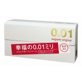 Супер тонкие презервативы Sagami Original 0.01 - 5 шт. - Sagami - купить с доставкой в Волгодонске