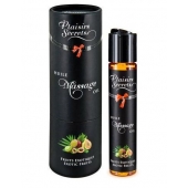 Массажное масло с ароматом экзотических фруктов Huile de Massage Gourmande Fruits Exotiques - 59 мл. - Plaisir Secret - купить с доставкой в Волгодонске