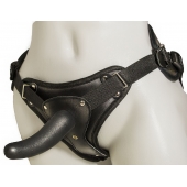 Женский страпон с вагинальной пробкой Woman Strap - 12 см. - LOVETOY (А-Полимер) - купить с доставкой в Волгодонске