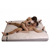 Бондаж для фиксации на кровати Frisky Bedroom Restraint Kit - XR Brands - купить с доставкой в Волгодонске