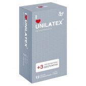 Презервативы с точками Unilatex Dotted - 12 шт. + 3 шт. в подарок - Unilatex - купить с доставкой в Волгодонске