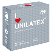 Презервативы с точками Unilatex Dotted - 3 шт. - Unilatex - купить с доставкой в Волгодонске