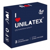 Ультрапрочные презервативы Unilatex Extra Strong - 3 шт. - Unilatex - купить с доставкой в Волгодонске
