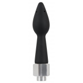 Чёрная анальная насадка для душа Anal Douche Rear Splash - Orion - купить с доставкой в Волгодонске