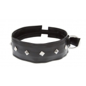 Полиуретановый ошейник с пуклями Collar with Studs - Blush Novelties - купить с доставкой в Волгодонске