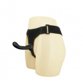 Страпон с изогнутой головкой Ultra Harness Curvy Dildo - 15,8 см. - Baile - купить с доставкой в Волгодонске
