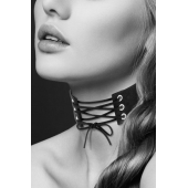 Оригинальный ошейник-чокер со шнуровкой - Bijoux Pour Toi - купить с доставкой в Волгодонске