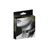 Узенький ошейник из полиуретана с кольцом - Bijoux Pour Toi - купить с доставкой в Волгодонске