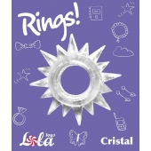 Прозрачное эрекционное кольцо Rings Cristal - Lola Games - в Волгодонске купить с доставкой