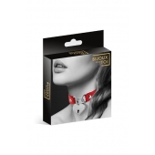 Красный чокер с замком в форме сердца - Bijoux Pour Toi - купить с доставкой в Волгодонске