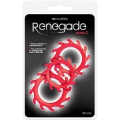 Набор из 3 красных эрекционных колец Renegade Gears - NS Novelties - в Волгодонске купить с доставкой