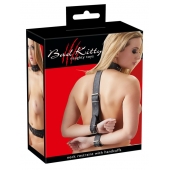 Фиксация на шею и запястья Bad Kitty Neck and Hand Restraints - Orion - купить с доставкой в Волгодонске