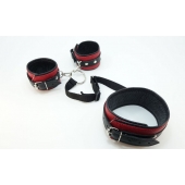 Кожаный БДСМ-набор - БДСМ Арсенал - купить с доставкой в Волгодонске