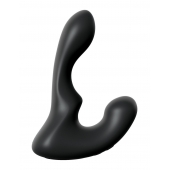 Черный анальный вибростимулятор P-Spot Milker - 14 см. - Pipedream - в Волгодонске купить с доставкой