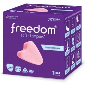 Женские гигиенические тампоны без веревочки FREEDOM normal - 3 шт. - Freedom - купить с доставкой в Волгодонске